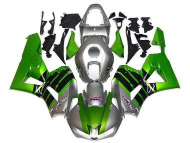 Acheter Carénages Moto Honda CBR600RR 2013-2023 - Argent Vert Noir Brillant HRC