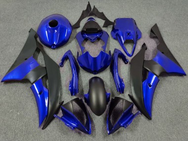 Acheter Carénage Moto Yamaha R6 2008-2016 - Bleu Noir Mat