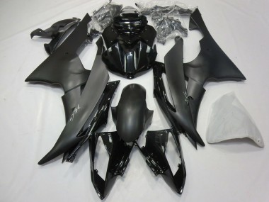 Acheter Carénage Moto Yamaha R6 2008-2016 - Noir Brillant Noir Mat