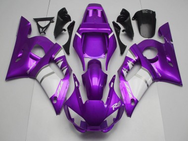 Acheter Carénages Moto Yamaha R6 1998-2002 - Violet Blanc