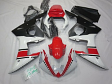 Acheter Carénages Moto Yamaha R6 2005 - Blanc Rouge Noir
