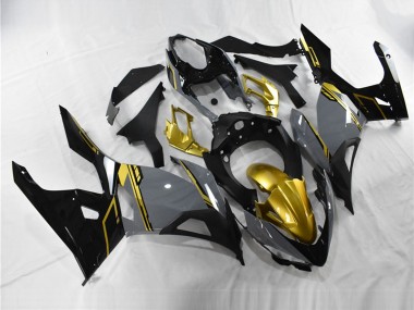 Acheter Carénages Moto Kawasaki Ninja 400 2018-2024 - Nardo Gris Or Noir