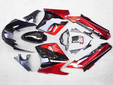 Acheter Carénages Moto Kawasaki ZZR1100 1993-2003 - Rouge Noir