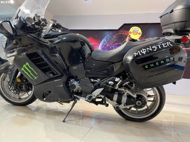 Carénages Moto Kawasaki GTR1400/ZG1400 2007-2009 - Noir Monstre
