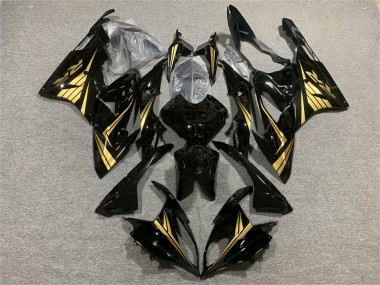 Acheter Carénages Moto BMW S1000RR 2015-2016 - Noir Brillant Or
