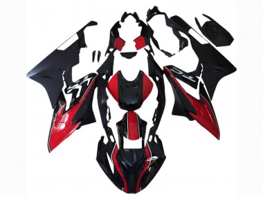 Acheter Carénages Moto BMW S1000RR 2015-2016 - Rouge Blanc Noir Mat