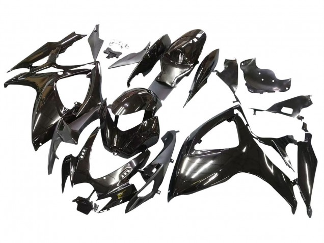 Carénages Moto Suzuki GSXR 600 / GSXR 750 2006-2007 - Noir Brillant