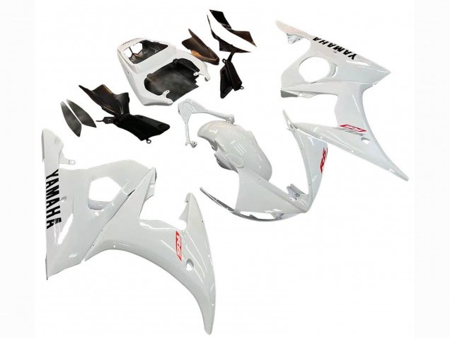 Carénage Moto Yamaha YZF R6 2003-2004 - Blanc