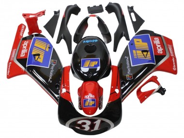 Acheter Carénages Moto Aprilia RS125 2000-2005 - Noir Rouge Bleu Argent 31