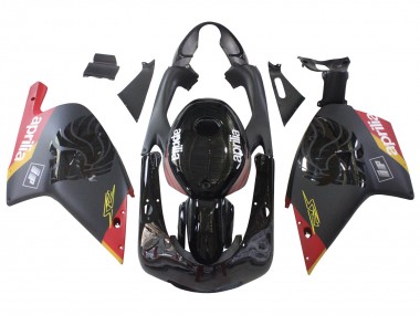Acheter Carénages Moto Aprilia RS125 2000-2005 - Noir Rouge Jaune