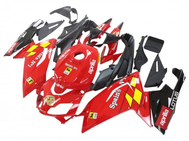 Acheter Carénages Moto Aprilia RS125 2006-2011 - Rouge Blanc Jaune Noir