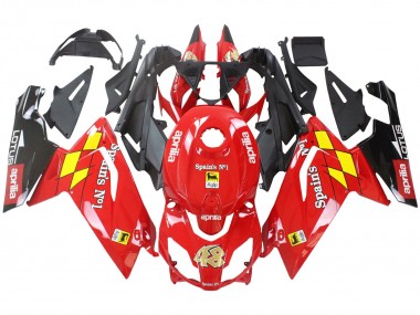 Acheter Carénages Moto Aprilia RS125 2006-2011 - Rouge Blanc Jaune Noir
