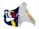 Carénages Moto Honda CBR900RR 919 1998-1999 - Blanc Rouge Jaune Bleu