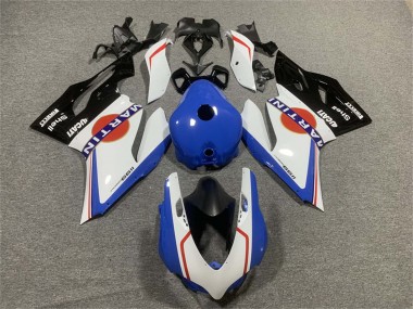 Acheter Carénages Moto Ducati Panigale 899/1199 2011-2014 - Blanc Bleu Noir Brillant Martini
