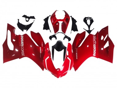 Acheter Carénage Moto Ducati 1199 2011-2014 - Rouge