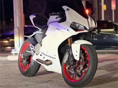 Acheter Carénages Moto Ducati 959/1299 2015-2020 - Blanc Violet