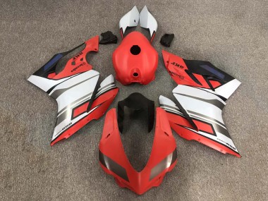 Acheter Carénages Moto Ducati 959 2015-2020 - Blanc Rouge Argent Noir