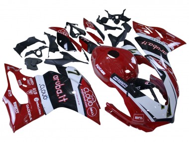 Acheter Carénages Moto Ducati 959/1299 2015-2020 - Blanc Rouge Noir Aruba 7