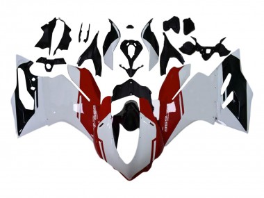Acheter Kits Carénages Moto Ducati 959 2015-2020 - Blanc Rouge Noir Brillant