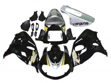 Acheter Carénages Moto Suzuki TL1000R 1998-2003 - Noir Brillant Argent Jaune