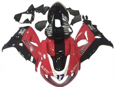 Acheter Carénages Moto Suzuki TL1000R 1998-2003 - Rouge Noir Courses 17