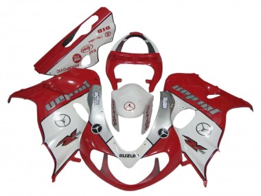 Acheter Carénages Moto Suzuki TL1000R 1998-2003 - Rouge Blanc Argent Jordan Motul Dunlop