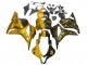 Carénages Moto Honda CBR600RR 2009-2012 - Or Noir Brillant