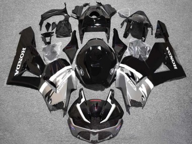 Acheter Carénages Moto Honda CBR600RR 2013-2023 - Argent Noir Brillant