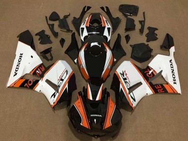 Acheter Carénages Moto Honda CBR600RR 2013-2023 - Blanc Orange Noir Brillant Repsol