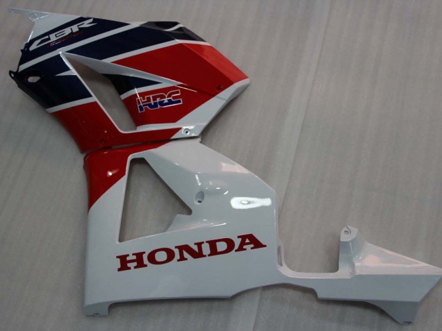 Carénages Moto Honda CBR600RR 2013-2023 - Blanc Rouge Bleu Foncé HRC
