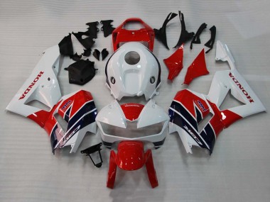 Acheter Carénages Moto Honda CBR600RR 2013-2023 - Blanc Rouge Bleu Foncé HRC