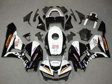 Acheter Carénages Moto Honda CBR600RR 2013-2023 - Blanc Or Noir Brillant HRC