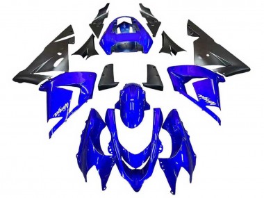 Acheter Carénages Moto Kawasaki ZX10R 2004-2005 - Bleu Noir Ninja