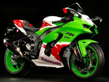 Acheter Carénages Moto Kawasaki ZX10R 2021-2025 - Blanc Vert Rouge