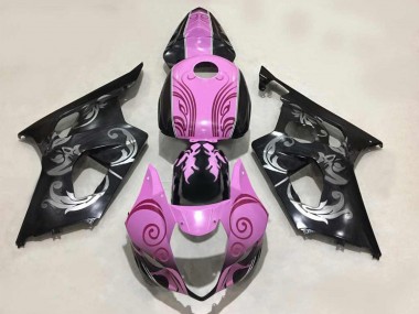 Acheter Carénages Moto Suzuki GSXR 1000 2003-2004 - Noir Rose