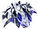 Carénages Moto Yamaha YZF R3/R25 2015-2018 - Blanc Bleu Noir Yamalube