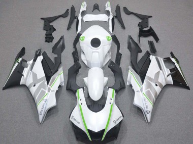 Acheter Carénages Moto Yamaha YZF R3/R25 2019-2021 - Blanc Vert Argent Noir