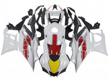 Acheter Carénages Moto Yamaha YZF R3/R25 2019-2021 - Blanc Rouge Jaune Noir