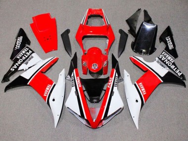 Acheter Carénages Moto Yamaha YZF 1000 R1 2002-2003 - Blanc Rouge Noir Yamalube Petronas
