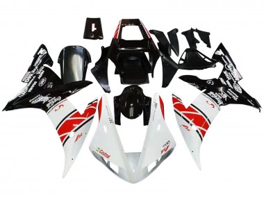 Acheter Carénages Moto Yamaha YZF 1000 R1 2002-2003 - Blanc Rouge Noir Castrol