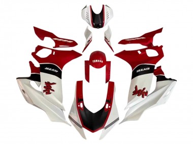 Acheter Carénage Moto Yamaha YZF 600 R6 2017-2023 - Blanc Rouge Noir