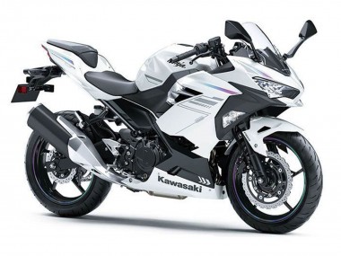 Acheter Carénages Moto Kawasaki Ninja 400 2018-2024 - Blanc Perle Blizzard