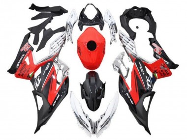 Acheter Carénages Moto Kawasaki Ninja 400 2018-2024 - Blanc Rouge Noir