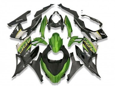 Acheter Carénages Moto Kawasaki Ninja 400 2018-2024 - Vert Noir Gris