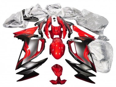Acheter Carénages Moto Kawasaki Ninja 650 EX650 2020-2025 - Rouge Noir Mat