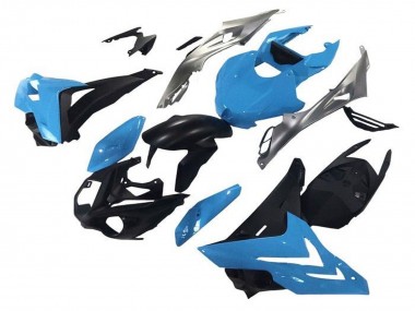 Acheter Carénages Moto BMW S1000R 2014-2016 - Bleu Argent Noir Mat