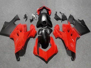 Acheter Carénages Moto Ducati Panigale V4 V4S 2020-2021 - Rouge Noir Mat
