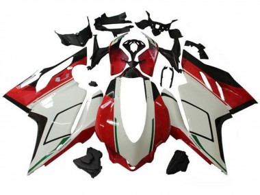 Acheter Carénages Moto Ducati 959/1299 2015-2020 - Blanc Rouge Vert Noir Brillant