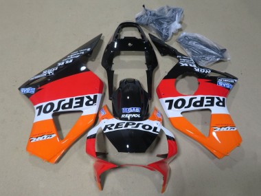 Acheter Carénage Moto Honda CBR900RR 954 2002-2003 - Orange Blanc Rouge Noir Brillant Repsol