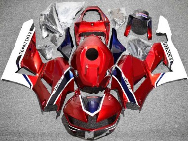 Acheter Carénages Moto Honda CBR600RR 2013-2023 - Blanc Rouge Bleu